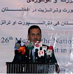 بتاش: افراد فاسد در وزارت ترانسپورت را افشا مى کنم 